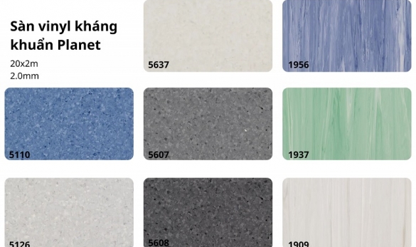 Sàn Vinyl Kháng Khuẩn Cao Cấp